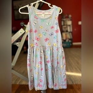 GIRLS BUTTERFLY DRESS 🩵
